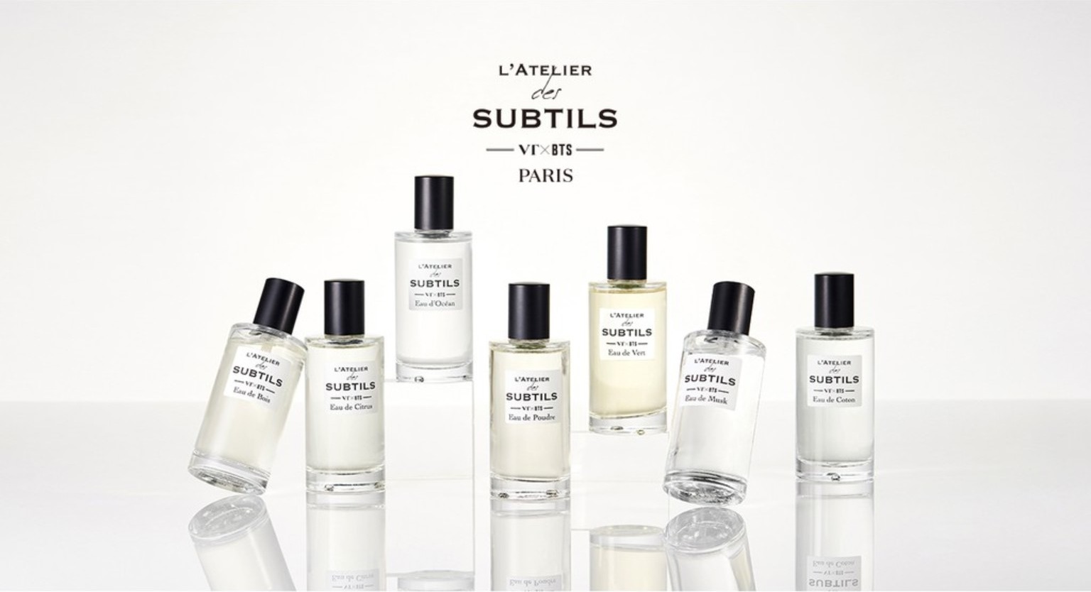 Bộ sưu tập 7 nước hoa VT Cosmetics × BTS L’Atelier des Subtils
